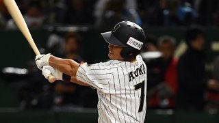 侍・青木がフェンスに激突しながら美技も…犠飛で同点に追いつかれる