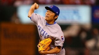 上原浩治がカブスデビュー、走者ふたり背負うも無失点