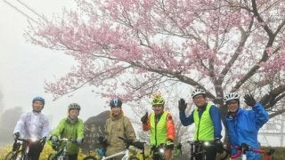 雨中のお花見サイクリングも大満足…地方創生・観光推進を目指す試み