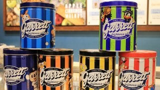 ポップコーンの「ギャレット」がセ・リーグ6球団と限定コラボ缶販売