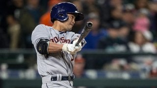 青木宣親、三塁内野安打で3試合連続ヒット　日米通算2000安打へ「18」