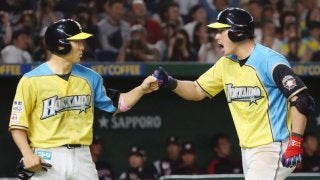 大田＆レアード2発に中田弾！球団タイ記録の1試合7本塁打！