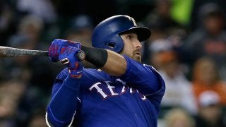 レンジャーズ打者が打球速度185キロの“弾丸弾”　「左対左」での最速を更新