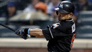 ドジャース対マーリンズで両軍総出の乱闘騒ぎ　イチローは8打席連続無安打