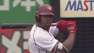 楽天ペゲーロ驚愕弾は飛距離153.1メートル＆速度189.5キロ　“球場史上最高弾”に