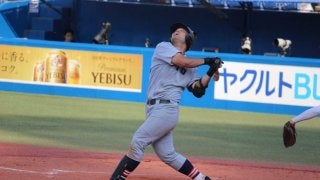 慶大が早慶戦で力尽きV逸、主砲・岩見雅紀「4番の仕事が果たせなかった」【東京六大学野球】