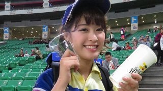 「福岡発 売り子名鑑」最初は打率に「？」も必死に勉強　スポーツ大好き美女