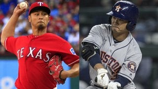 青木宣親vsダルビッシュ、第2打席は二ゴロ　低めツーシームを捉えきれず