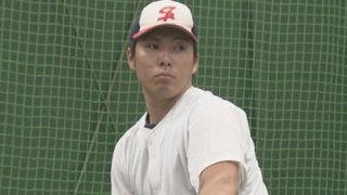 ベンチも爆笑の天然系。仙台大の豪腕投手がドラフト上位候補に急浮上