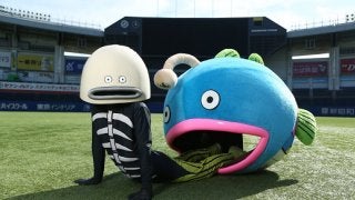 ロッテ新キャラ「謎の魚」の第3形態にMLB公式サイトも“悲鳴”「助けてくれ」