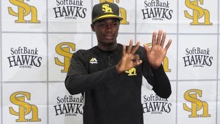 ホークス育成モイネロ支配下登録　超スピード出世で新背番号ユニ間に合わず