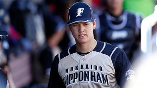 日ハム大谷、代打出場は幻　ネクスト待機で大歓声も「矢野さんにだと思う」