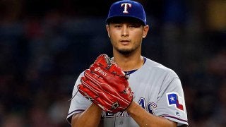 ダルビッシュ右上腕三頭筋は問題なし、米記者質問に「No pain at all」