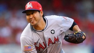 【MLB】マーリンズ大敗　大差で登板の田澤は11球で“4者凡退”、イチロー代打で四球
