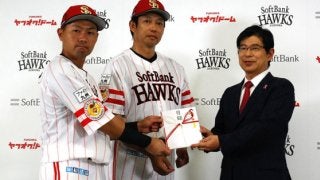 「1人でも減れば…」　鷹・鳥越コーチが乳がん撲滅＆早期検診訴え