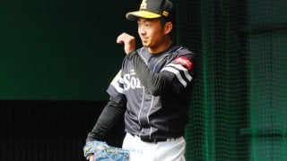 「満塁ピンチ＝嘉弥真投入」　ソフトBの新・左の中継ぎエース、6年目の進化