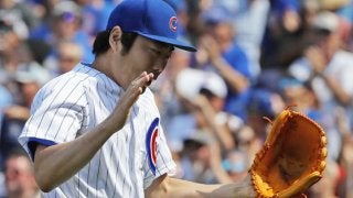 28打数で14K！　レイズ強打者を圧倒する上原浩治、140キロ直球で危機脱出