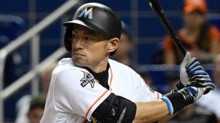 イチロー代打出場も今季初死球、次打者バント失敗で二塁で刺される