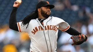 【MLB】瓜二つ！　米ジャイアンツ右腕の10歳息子が父のフォームを完全コピー