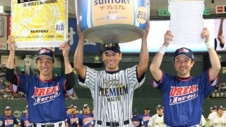 MVPは侍ジャパンの新監督・稲葉篤紀…サントリードリームマッチ2017