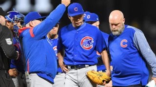 緊急降板の上原浩治　カブス監督も異変察知「初球から何かがおかしかった」