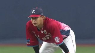 西武浅村、二遊間へのゴロを好捕→ジャンピングスロー　ヒット阻止の美技