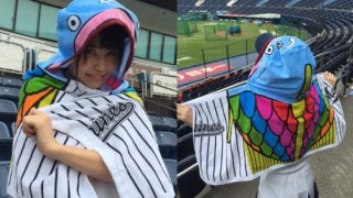 ロッテ「謎の魚」の「フード付きタオル」発売へ　「色んな使い方ができそう」