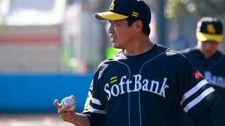 左脚肉離れのソフトB五十嵐が2軍で1回3者凡退、早ければ8月中に1軍復帰も