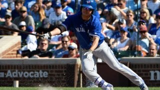 青木宣親、8回途中から右翼で出場、打席では遊ゴロ、チームは3-4で2連敗