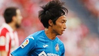 柴崎岳、スペイン１部デビュー。慣れないFWでも難敵相手に勝ち点１