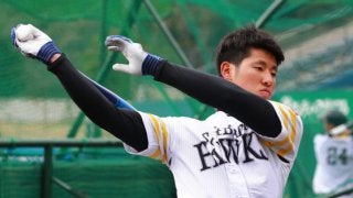 ホークス上林、渾身のヘッスラに仲間から猛ツッコミ「弟のマネしたやろ！」