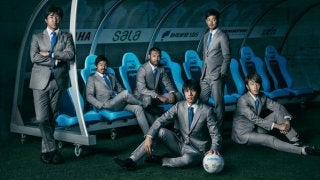 ジュビロ磐田×SOLIDO、コラボPV公開…名波浩、中村俊輔らがスーツで出演