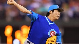 上原浩治が3戦ぶりに失点記録、新人ホスキンスに左中間ソロ許し1回1失点