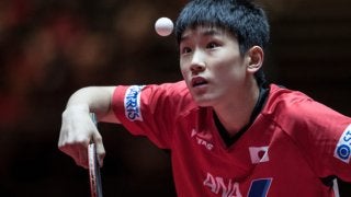 卓球ツアー史上最年少優勝の張本智和が楽天で始球式「僕は楽天の大ファン」