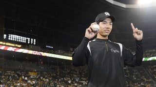 13度目の正直！阪神のルーキー小野がプロ初勝利！