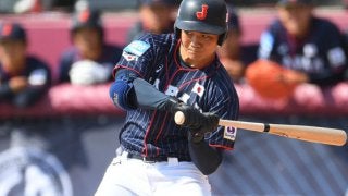 日本は前回王者・米国に2点先制許す　直後に降雨で試合中断