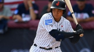 侍ジャパン、清宮の犠牲フライなどで初回2点先制！