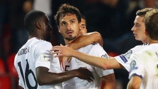 ドイツ、予選7連勝も監督は「幸運な勝利だった」