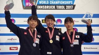 日本代表が表彰台独占！ボルダリング世界ユース選手権で伊藤ふたばが金メダル
