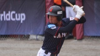 侍、6回に逆転に成功！　3安打＆相手失策が絡み2得点