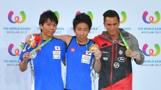 是永敬一郎が金、波田悠貴が銀！／ワールドゲームズ2017 ヴロツワフ大会【リード】