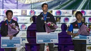 是永が2位、波田が自身初の3位に／リードW杯第2戦 フランス・シャモニー大会