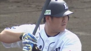 西武中村が2軍戦で満塁弾、ヤクルトのドラ1寺島から左中間へ貫禄の一発