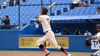 【東都大学野球 秋季リーグ戦 1部】東洋大vs日本大1回戦 松田進吾の2ランで勝ち越しした日本大。小刻みな継投で逃げ切り勝利！