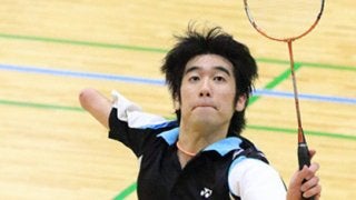 東京の新種目パラバドミントンで金メダルを狙う。正垣源の頭脳と身体