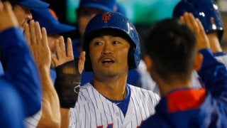 【MLB】青木宣親、左前打で9試合連続ヒット　メッツ加入後の5試合は打率.350