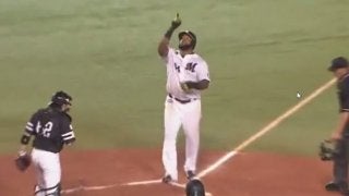 見せ場作ったロッテ・ペーニャ「低めのボールを我慢できている」