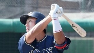 新星登場！オリックスの2年目・杉本がプロ初安打となる初回先頭打者弾！