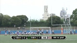 龍谷大学 vs 京都大学 (王子スタジアム)