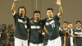 60歳ラモスの怒声とパス。永井秀樹が引退試合で伝えたかったこと